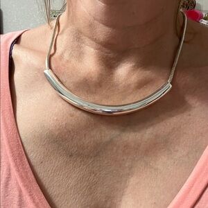 Alfani Sleek Silver Necklace
